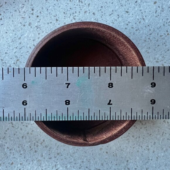 Nesting Trinket Boxes Set Of 3 With Inca-Inspired Embossed Lid Design Round Tool - Picture 7 of 7